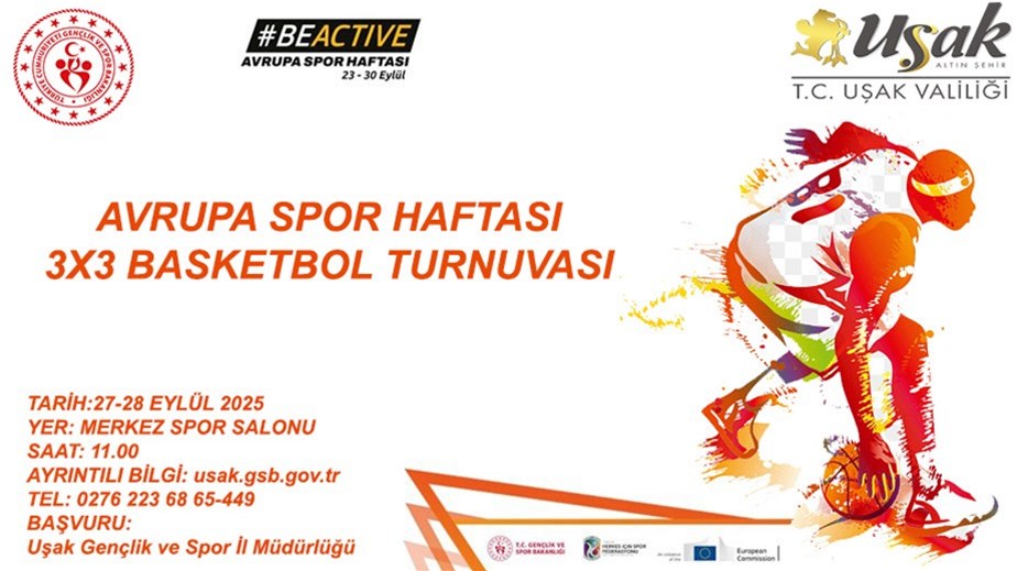 AVRUPA SPOR HAFTASI 3X3 BASKETBOL TURNUVASI