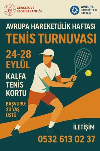 AVRUPA SPOR HAFTASI TENİS TURNUVASI