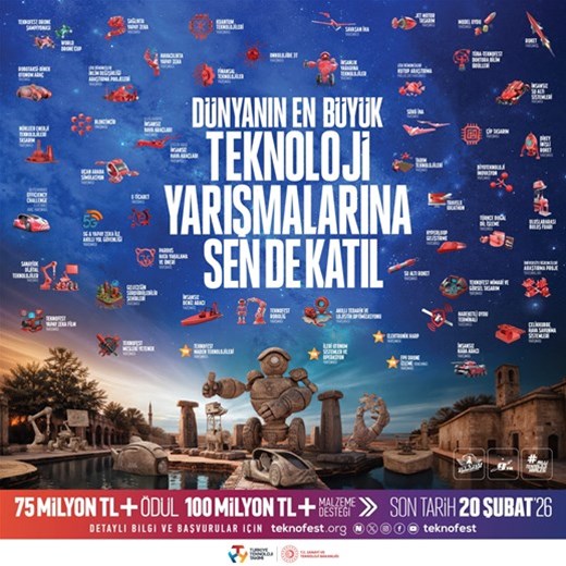 2026 TEKNOLOJİ YARIŞMALARINA BAŞVURU BAŞLADI