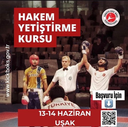 KICK BOKS HAKEM YETİŞTİRME KURSU